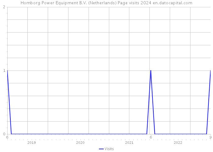 Homborg Power Equipment B.V. (Netherlands) Page visits 2024 