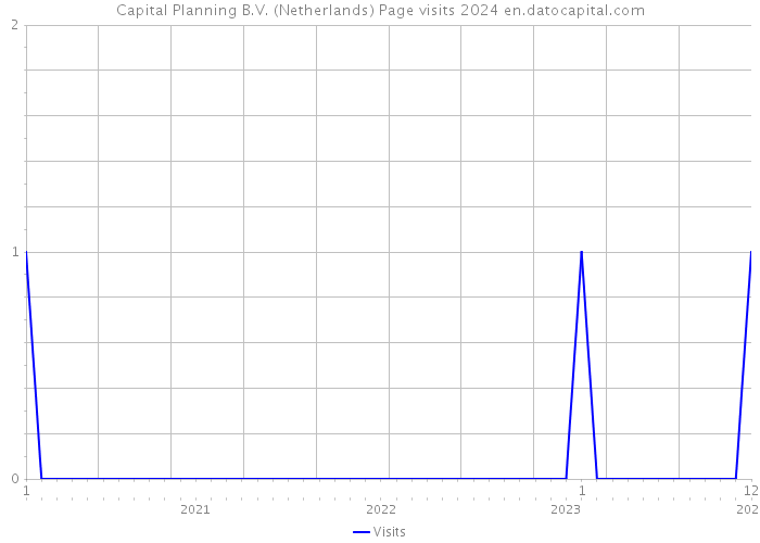 Capital Planning B.V. (Netherlands) Page visits 2024 