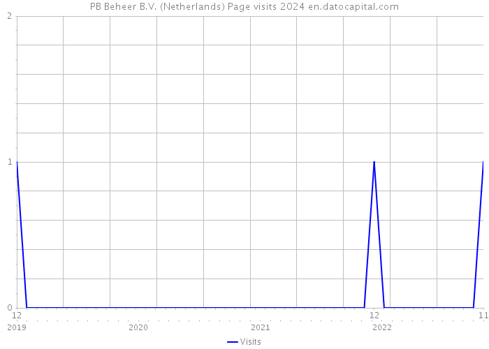 PB Beheer B.V. (Netherlands) Page visits 2024 
