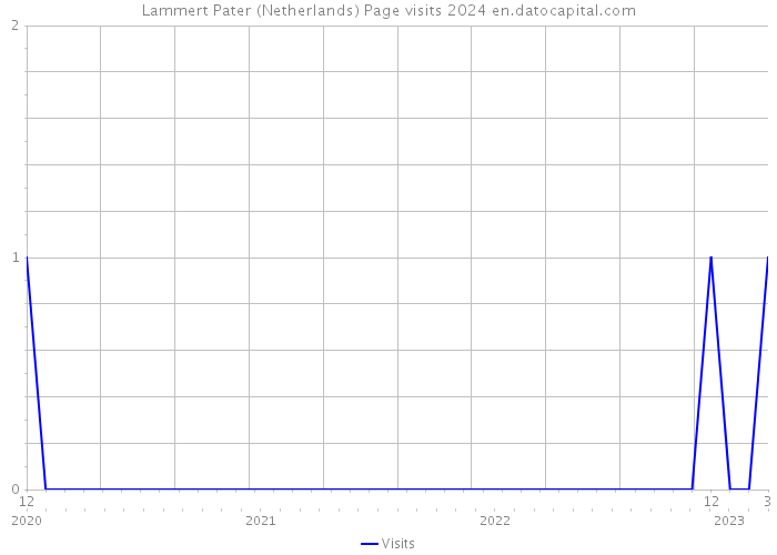 Lammert Pater (Netherlands) Page visits 2024 