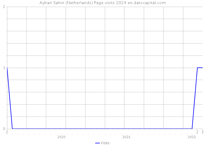 Ayhan Sahin (Netherlands) Page visits 2024 