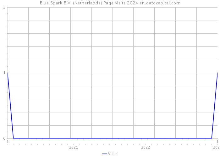 Blue Spark B.V. (Netherlands) Page visits 2024 