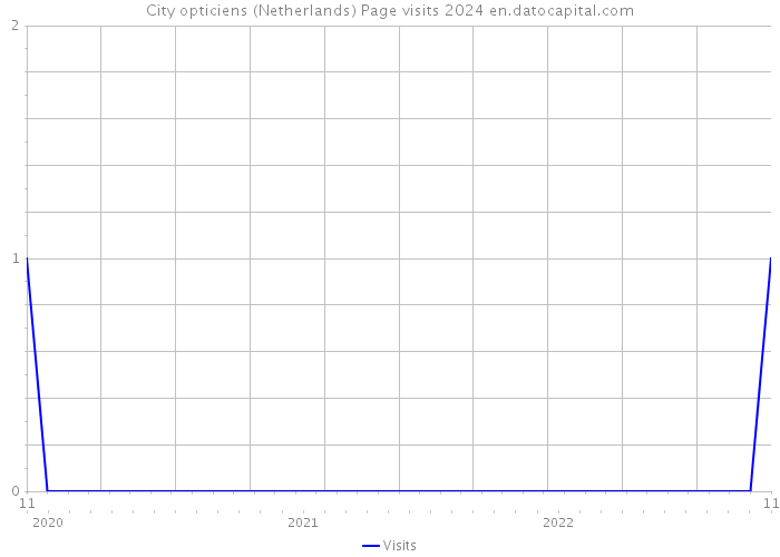 City opticiens (Netherlands) Page visits 2024 