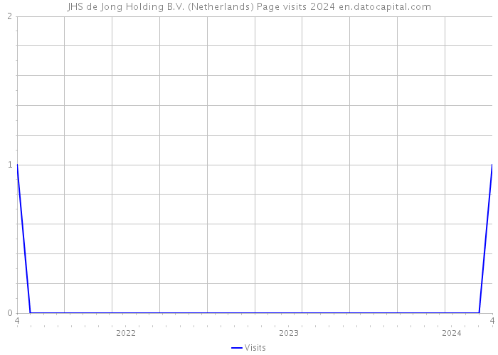 JHS de Jong Holding B.V. (Netherlands) Page visits 2024 
