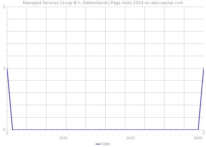 Managed Services Group B.V. (Netherlands) Page visits 2024 