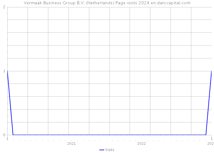 Vermaak Business Group B.V. (Netherlands) Page visits 2024 