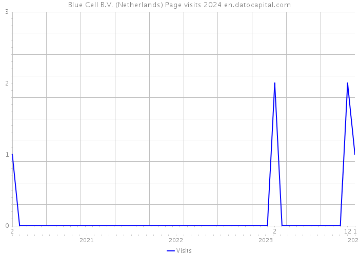 Blue Cell B.V. (Netherlands) Page visits 2024 