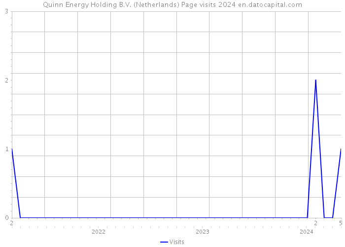 Quinn Energy Holding B.V. (Netherlands) Page visits 2024 