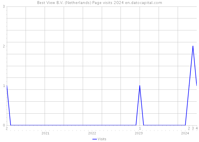Best View B.V. (Netherlands) Page visits 2024 