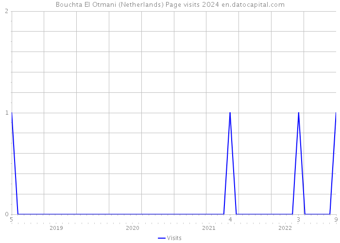 Bouchta El Otmani (Netherlands) Page visits 2024 