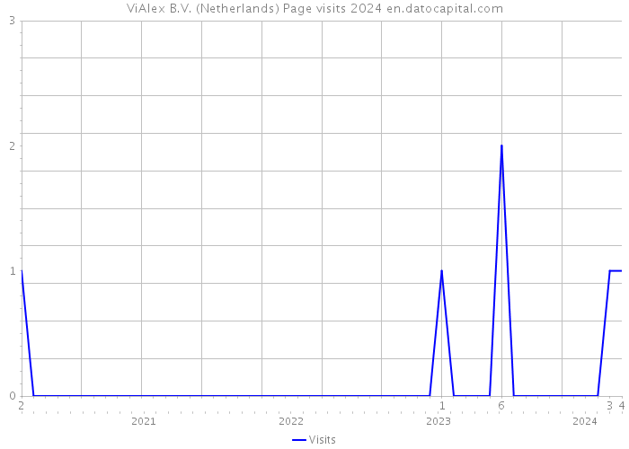 ViAlex B.V. (Netherlands) Page visits 2024 
