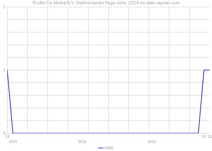 ProMoTie Media B.V. (Netherlands) Page visits 2024 