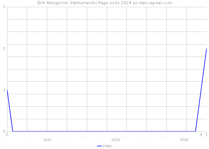 Erik Mengerink (Netherlands) Page visits 2024 