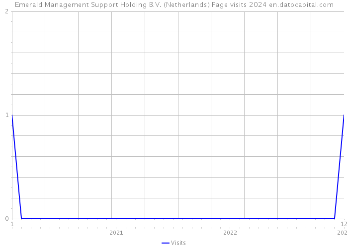 Emerald Management Support Holding B.V. (Netherlands) Page visits 2024 