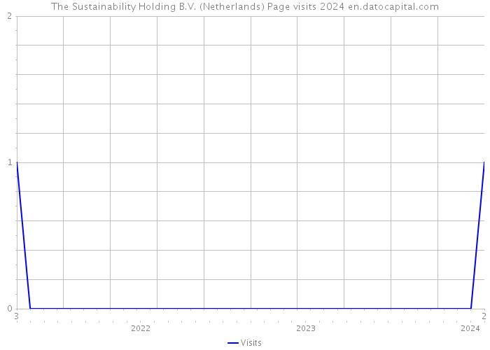 The Sustainability Holding B.V. (Netherlands) Page visits 2024 