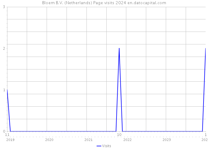 Bloem B.V. (Netherlands) Page visits 2024 
