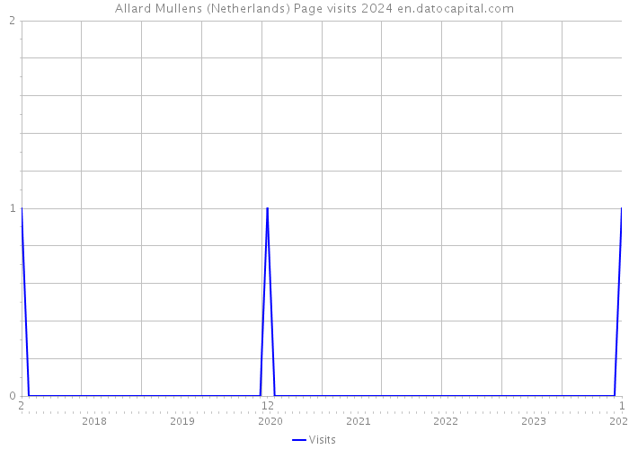 Allard Mullens (Netherlands) Page visits 2024 