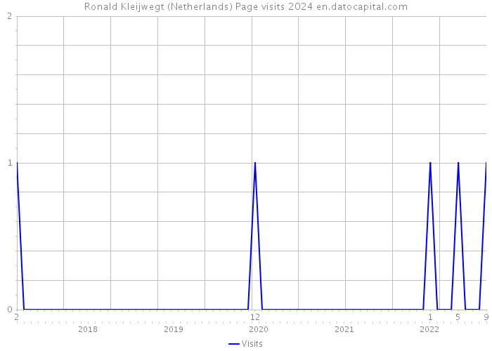 Ronald Kleijwegt (Netherlands) Page visits 2024 
