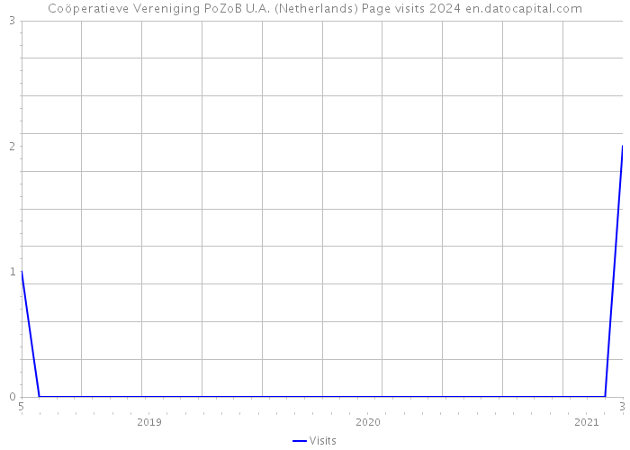 Coöperatieve Vereniging PoZoB U.A. (Netherlands) Page visits 2024 