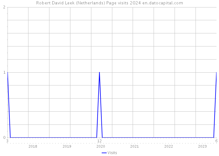 Robert David Leek (Netherlands) Page visits 2024 