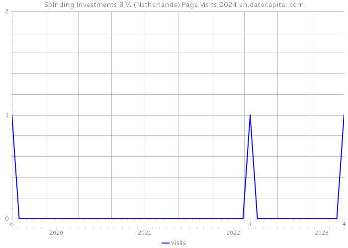 Spinding Investments B.V. (Netherlands) Page visits 2024 