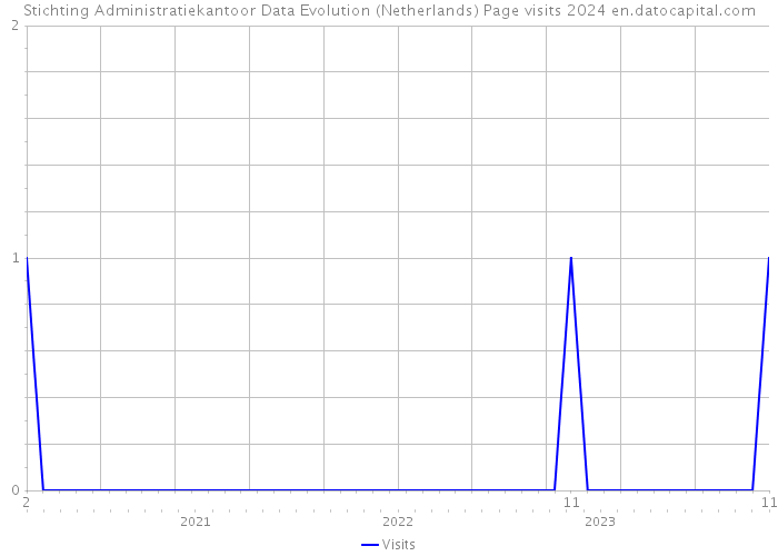 Stichting Administratiekantoor Data Evolution (Netherlands) Page visits 2024 