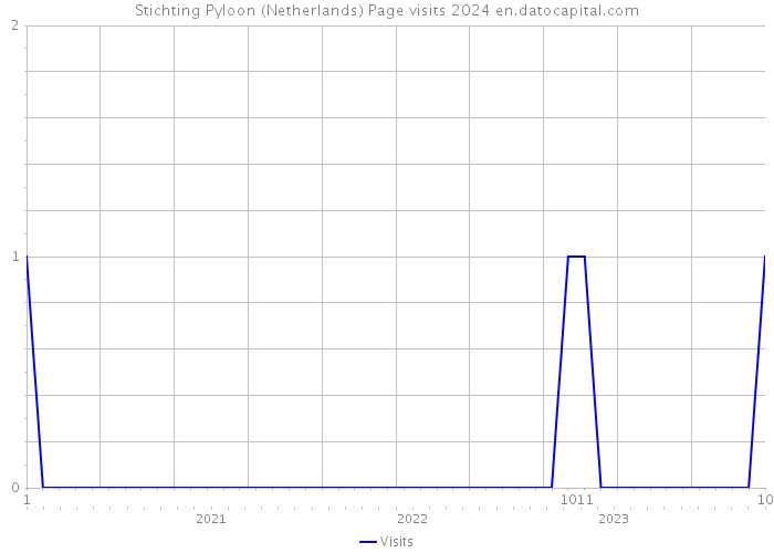 Stichting Pyloon (Netherlands) Page visits 2024 