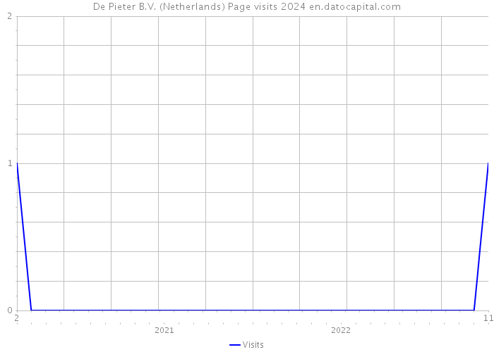 De Pieter B.V. (Netherlands) Page visits 2024 