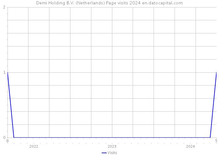 Demi Holding B.V. (Netherlands) Page visits 2024 