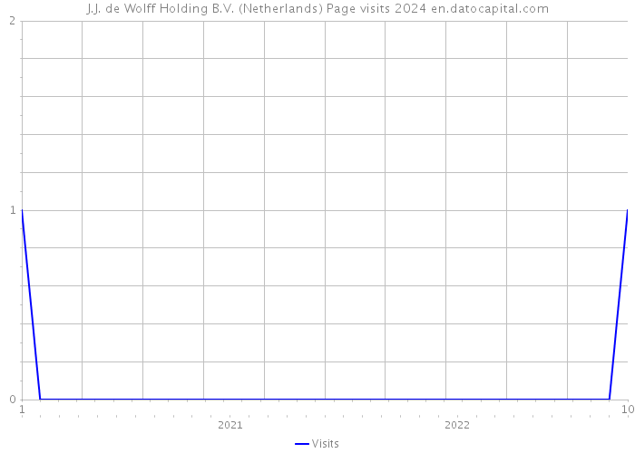 J.J. de Wolff Holding B.V. (Netherlands) Page visits 2024 