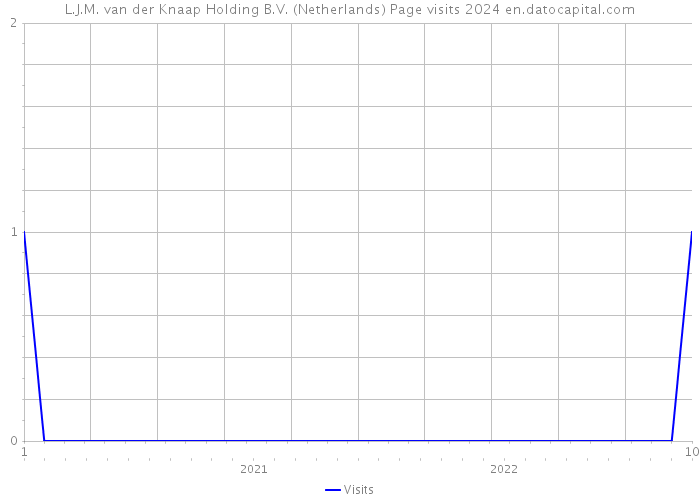 L.J.M. van der Knaap Holding B.V. (Netherlands) Page visits 2024 
