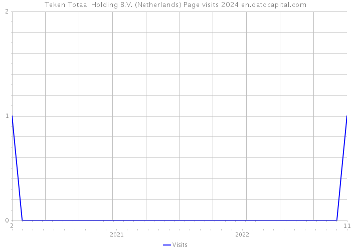 Teken Totaal Holding B.V. (Netherlands) Page visits 2024 
