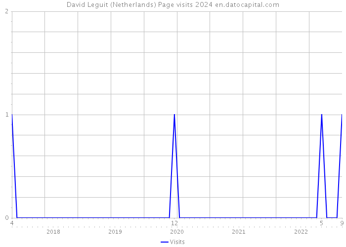 David Leguit (Netherlands) Page visits 2024 