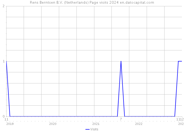 Rens Berntsen B.V. (Netherlands) Page visits 2024 
