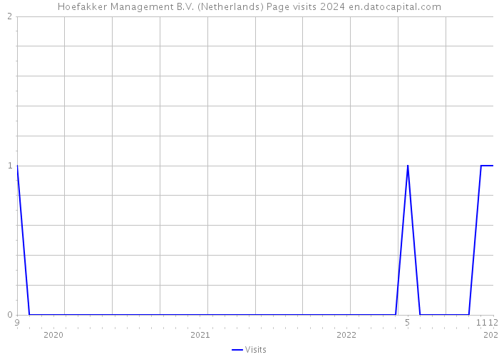 Hoefakker Management B.V. (Netherlands) Page visits 2024 