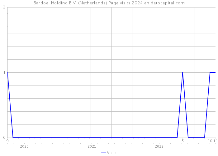 Bardoel Holding B.V. (Netherlands) Page visits 2024 