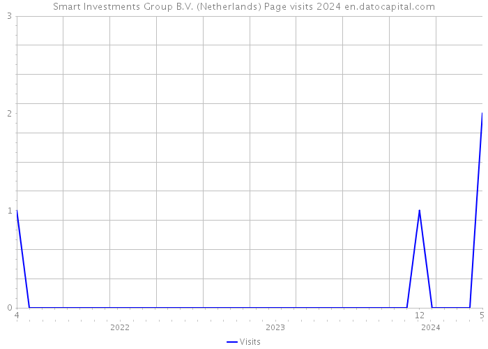 Smart Investments Group B.V. (Netherlands) Page visits 2024 