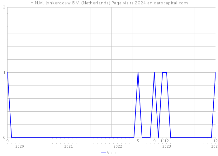 H.N.M. Jonkergouw B.V. (Netherlands) Page visits 2024 