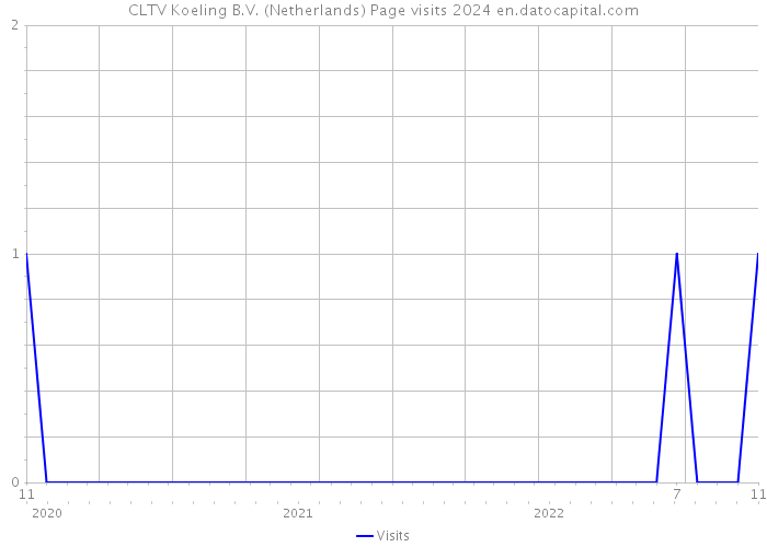 CLTV Koeling B.V. (Netherlands) Page visits 2024 