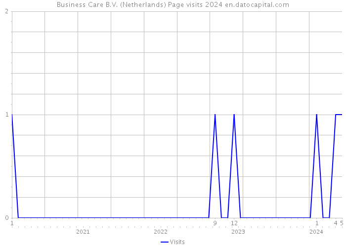 Business Care B.V. (Netherlands) Page visits 2024 