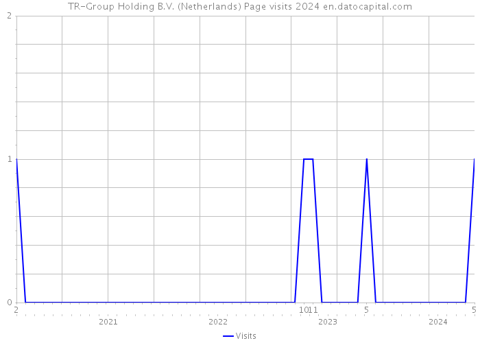 TR-Group Holding B.V. (Netherlands) Page visits 2024 