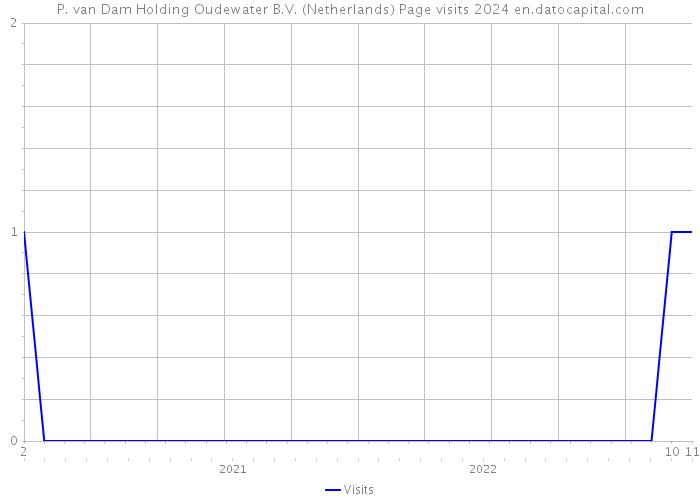 P. van Dam Holding Oudewater B.V. (Netherlands) Page visits 2024 