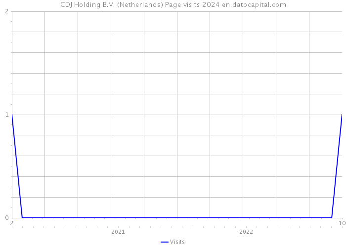 CDJ Holding B.V. (Netherlands) Page visits 2024 