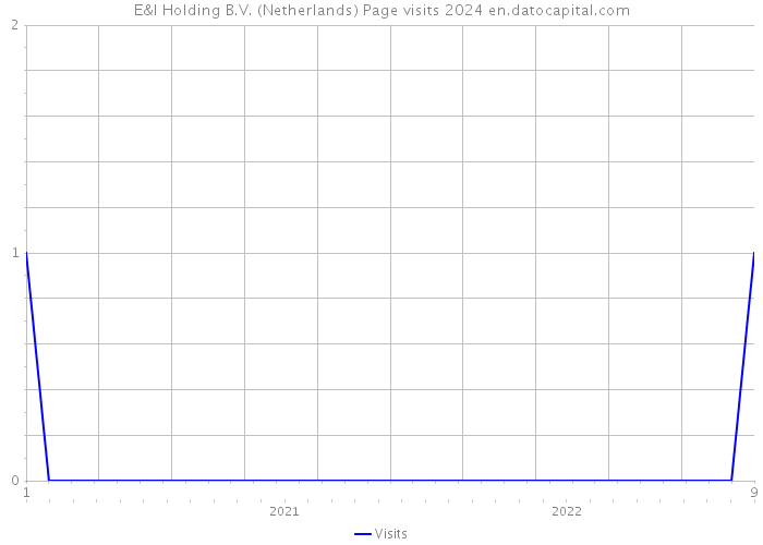 E&I Holding B.V. (Netherlands) Page visits 2024 