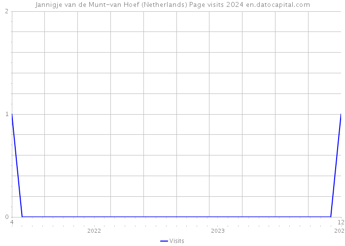Jannigje van de Munt-van Hoef (Netherlands) Page visits 2024 