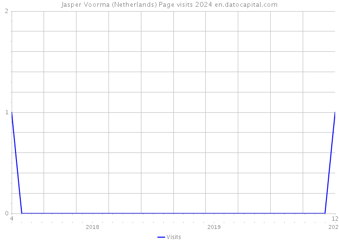Jasper Voorma (Netherlands) Page visits 2024 