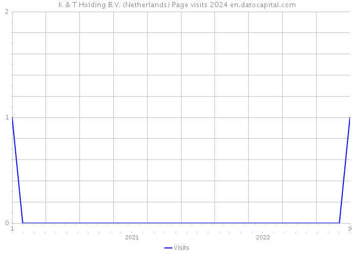K & T Holding B.V. (Netherlands) Page visits 2024 