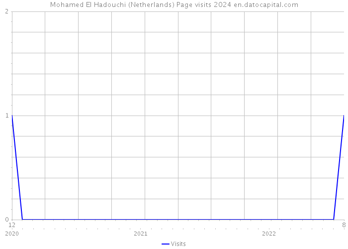 Mohamed El Hadouchi (Netherlands) Page visits 2024 
