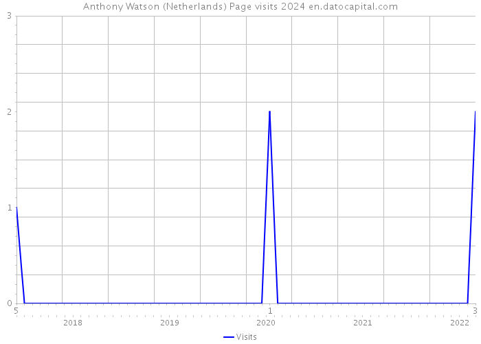 Anthony Watson (Netherlands) Page visits 2024 