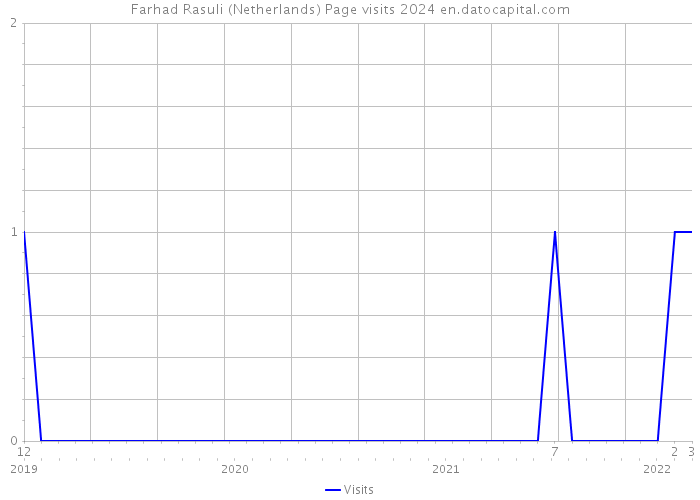 Farhad Rasuli (Netherlands) Page visits 2024 